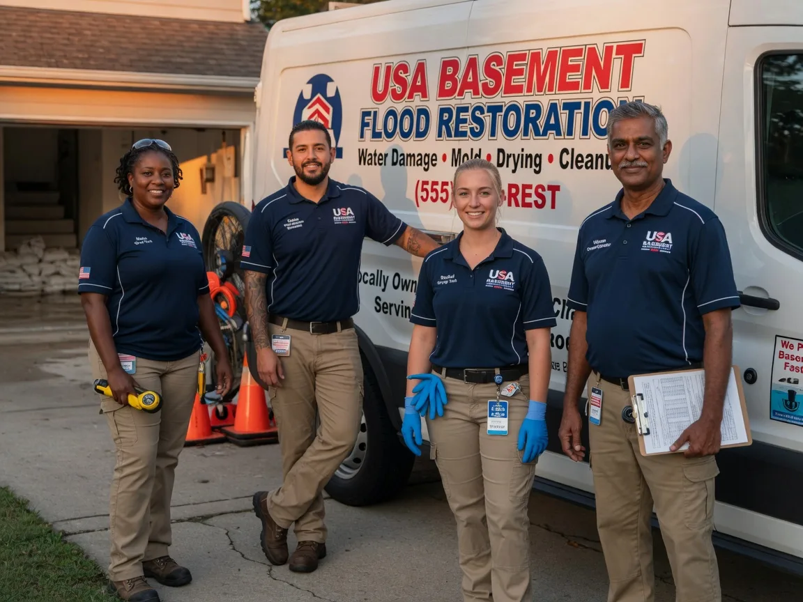 Basement Flood Cleanup company in Quitman, LA